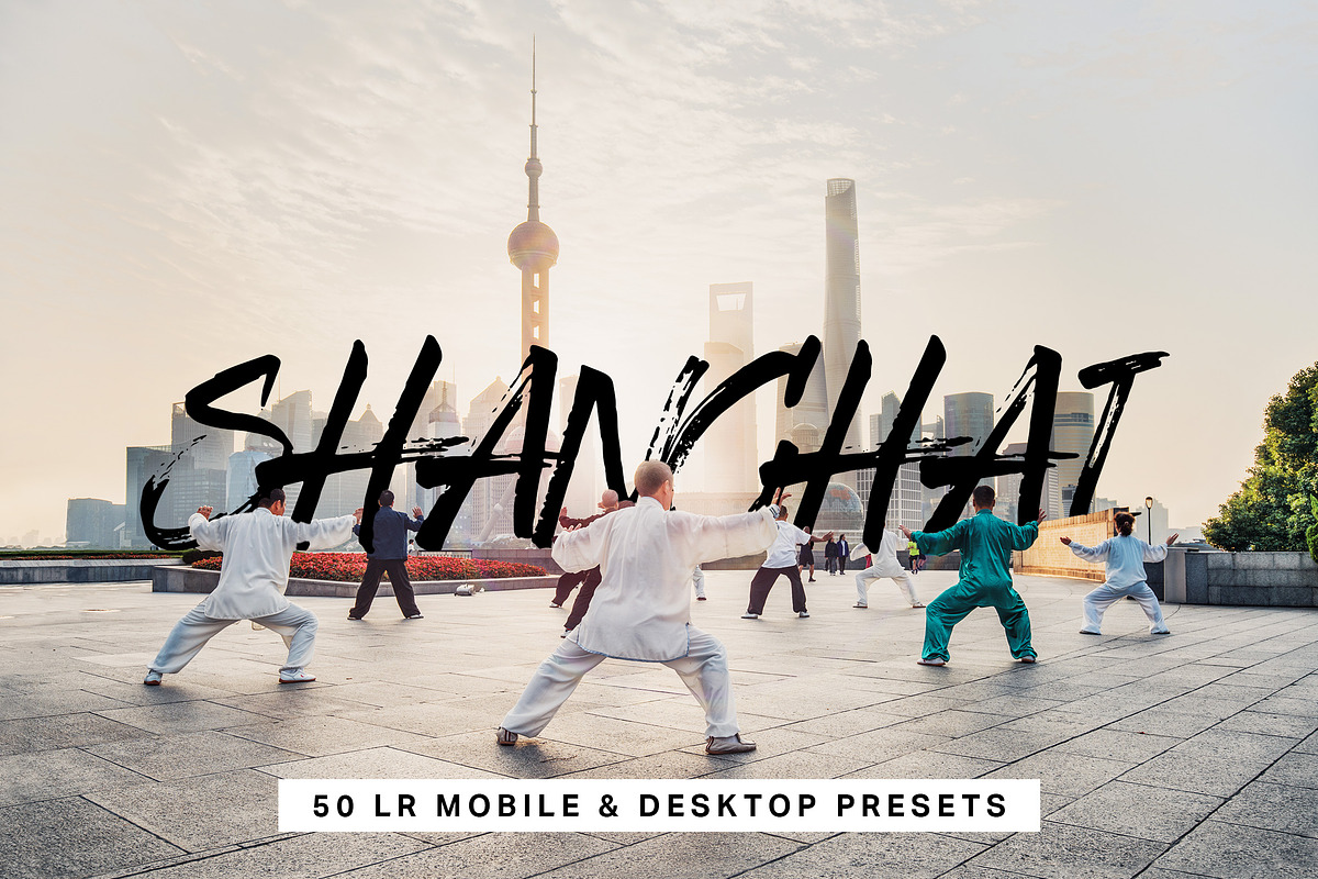 50 Shanghai Lightroom Presets & LUTs, a Preset Add-On by SparkleStock (Photo 1 of 10)