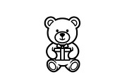 Cute Teddy Bear Love Vector Bundle, an Illustration by Designs_River (Thumbnail 16 of 51)