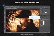 Artistic Blur Photoshop Template, a Layer Style Add-On by Andrew Skoch Design (Thumbnail 7 of 7)
