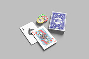 Poker Card Mockup, a Merchandise Mockup by ianmikraz (Thumbnail 3 of 5)
