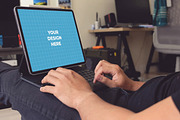 12 PSD Ipad Pro Keyboard Mockup #1, an iPad Mockup by Laura (Thumbnail 3 of 13)