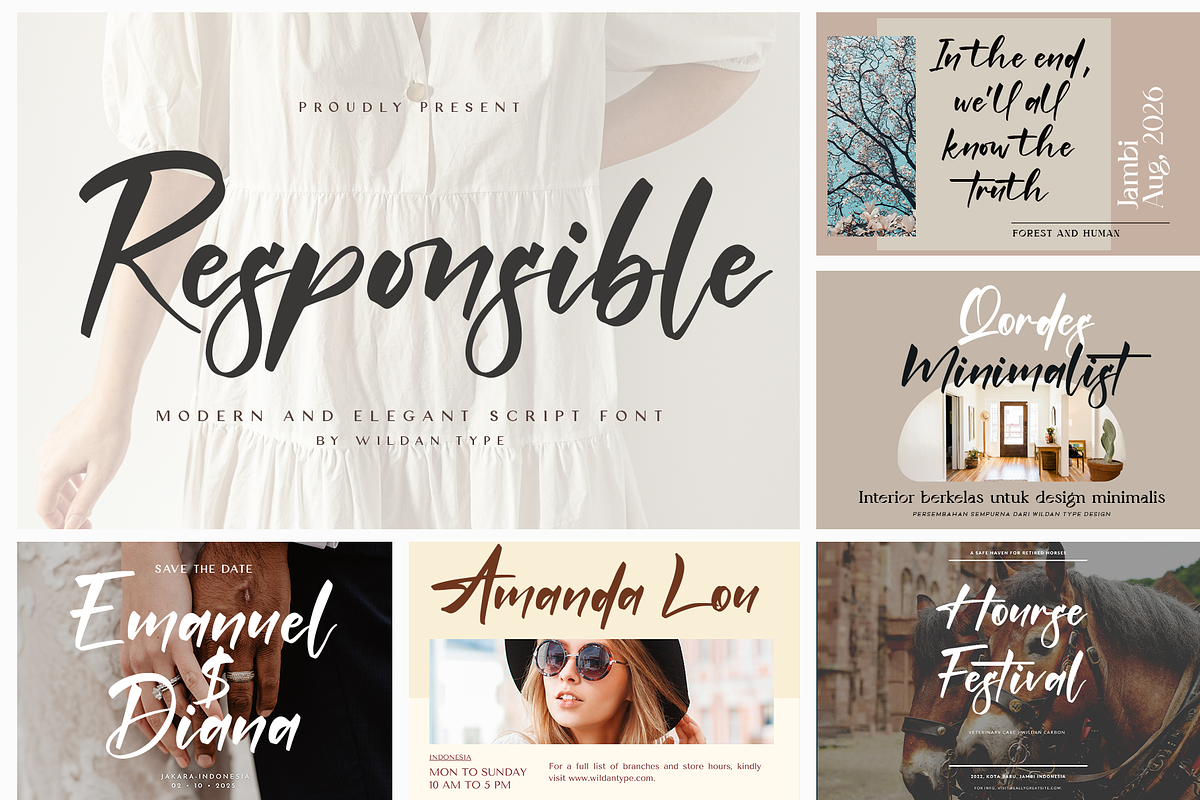 Modern Signature Bundle, a Script Font by Wildan Type (Photo 2 of 12)