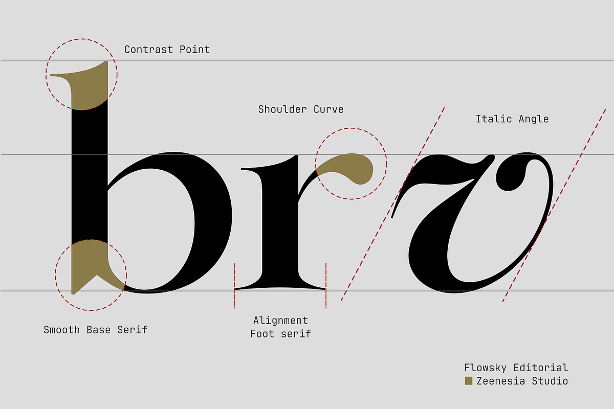 Flowsky Editorial, a Serif Font by zeenesia (Photo 5 of 17)