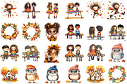 Quirky Whimsical Autumn Clipart Bund, an Illustration by Sublimation Artist (Thumbnail 2 of 6)