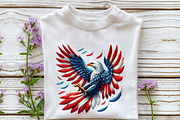 4th of July American Eagle Clipart, a Seasonal Illustration by Rose Art (Thumbnail 6 of 6)