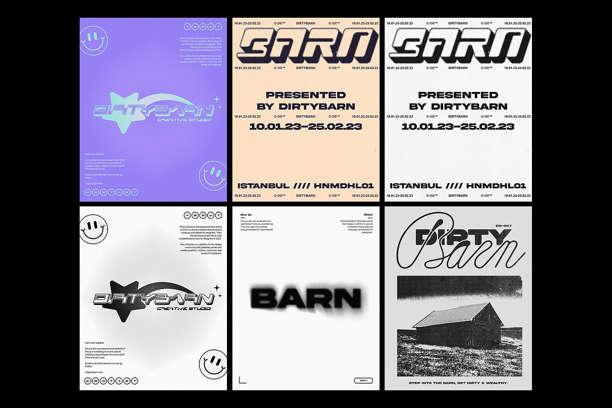 Comprehensive Text Effects Pack, a Templates & Theme by Dirtybarn (Photo 4 of 4)