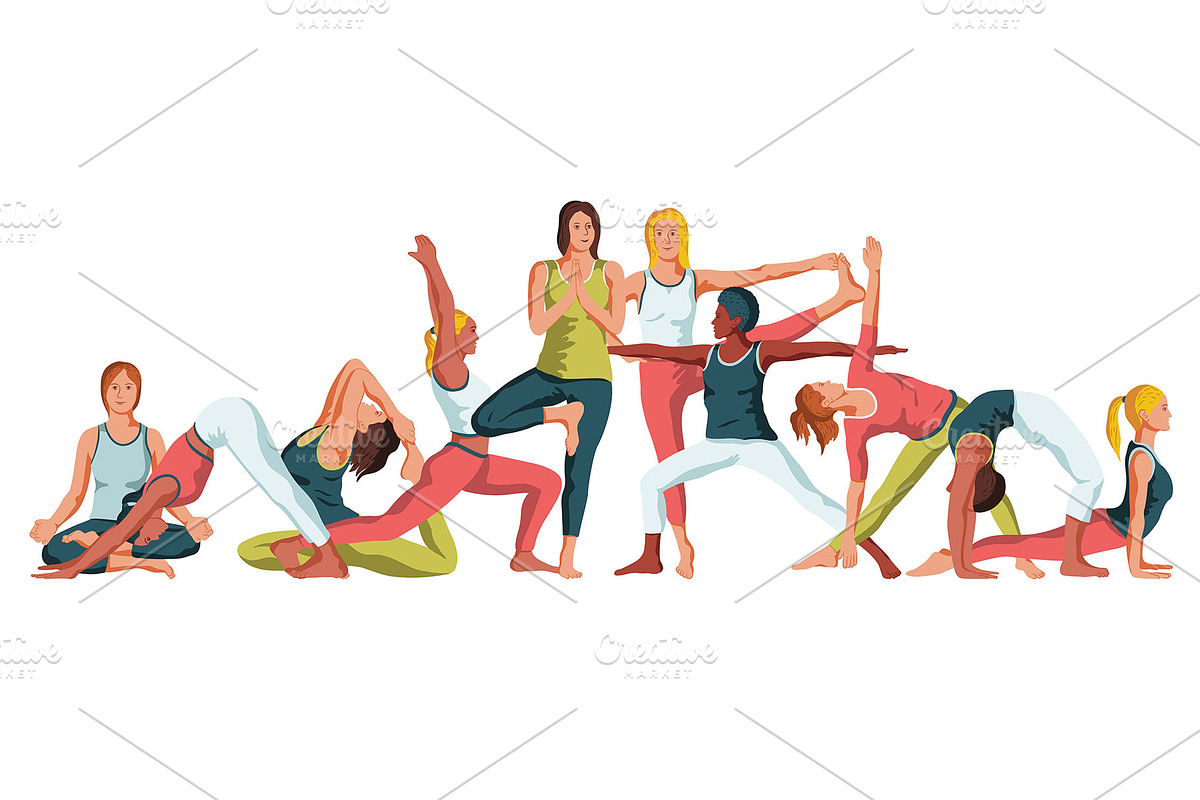Sports vector illustrations set, a Person Illustration by LisaKolbasa (Photo 18 of 19)