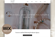 Wix Website Template for Marketing, a Wix Template by Cosmic Design (Thumbnail 1 of 9)