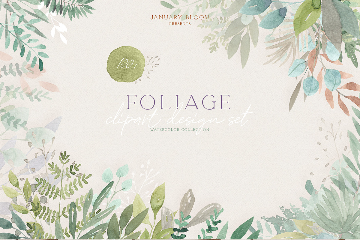 Handmade Foliage watercolour herbs, an Illustration by January Bloom (Photo 13 of 13)