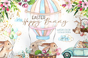 Easter Bunny. Watercolor collection, an Object Graphic by Ana-Sakuta (Thumbnail 1 of 27)