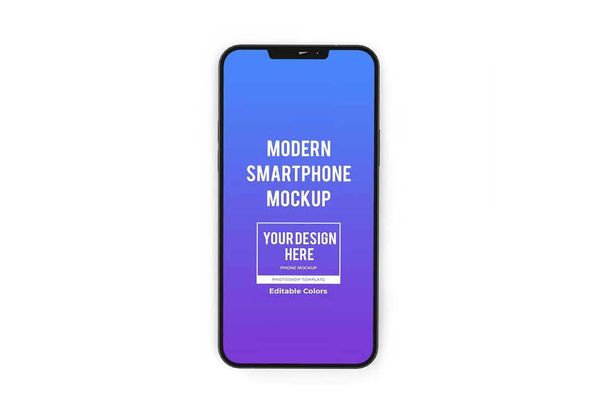 iPhone 13 Mockup Smartphone Template, an iPhone Mockup by DesignRushMarket (Photo 11 of 11)