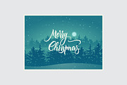 Calligraphic vector Christmas cards., a Seasonal Illustration by PoPaShop (Thumbnail 5 of 6)