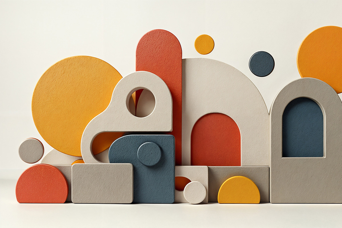 Abstract Geometric 3D Shapes, an Object Illustration by StockVerse Creative (Photo 6 of 7)