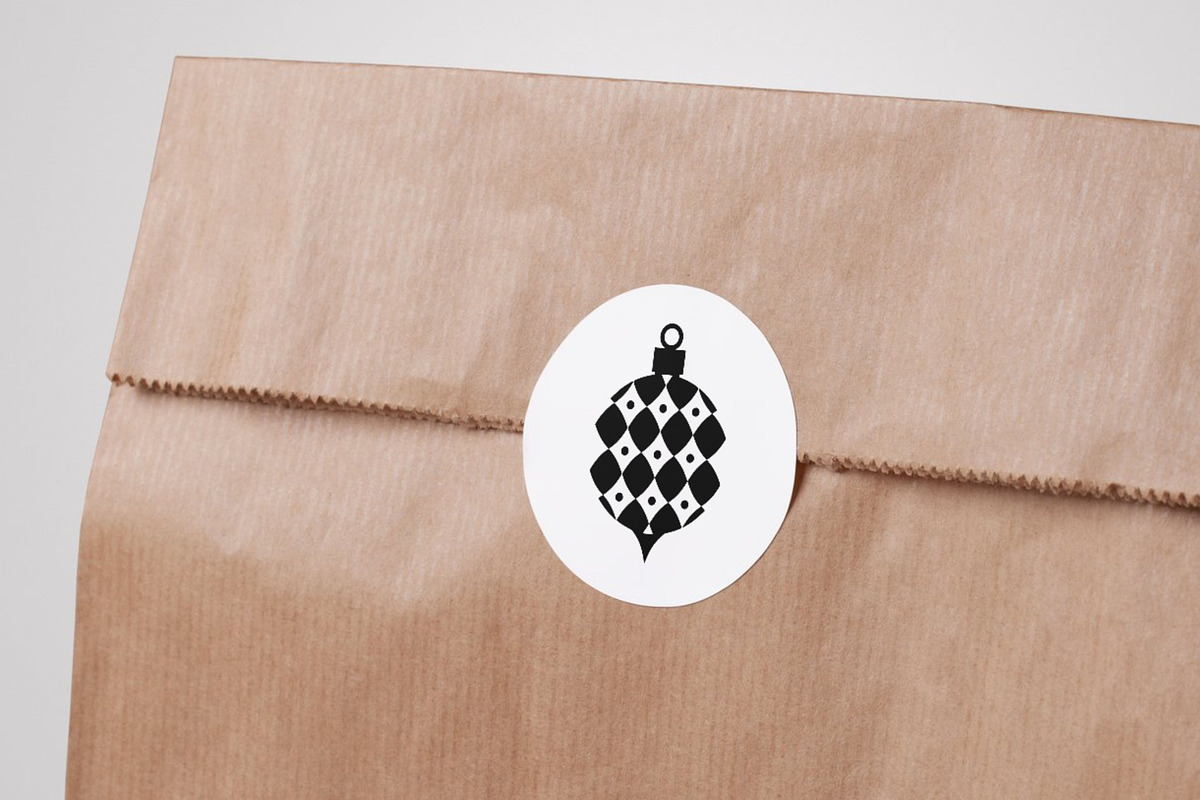 Retro MOD Christmas Baubles, an Object Graphic by Pattern Whimsy (Photo 2 of 5)