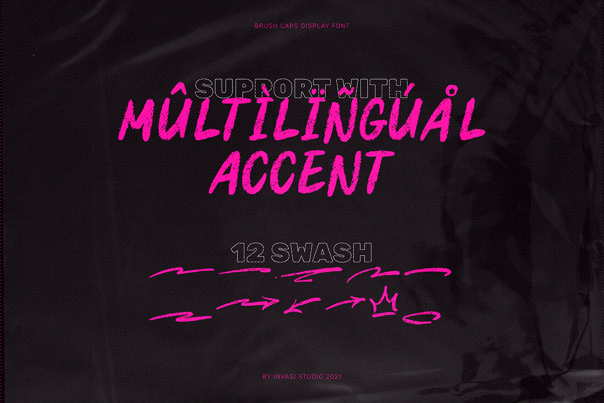 Badboy Aliance | Brush Caps, a Script Font by Invasi Studio (Photo 11 of 11)