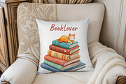 Watercolor Book Lover Clipart Bundle, an Illustration by MockupWizard (Thumbnail 4 of 6)