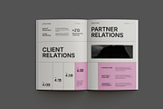 White Pink Annual Report, a Brochure Template by Neermana (Thumbnail 7 of 10)