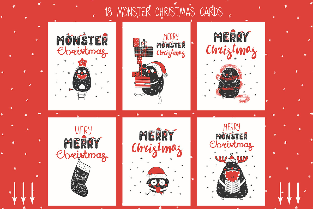 Christmas Bundle Cute Illustrations, a Seasonal Illustration by sceptical cactus (Photo 39 of 62)