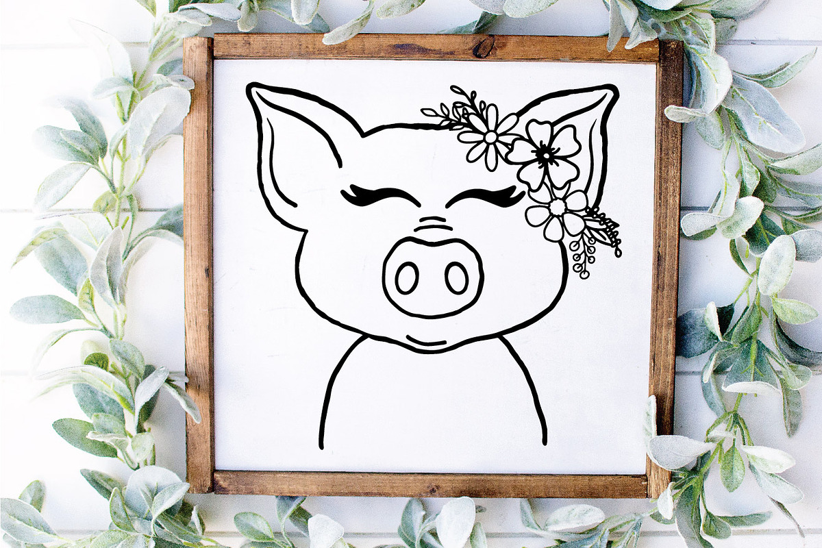 Farm Animals SVG Bundle, an Animal Illustration by OldMarket Designs (Photo 2 of 7)