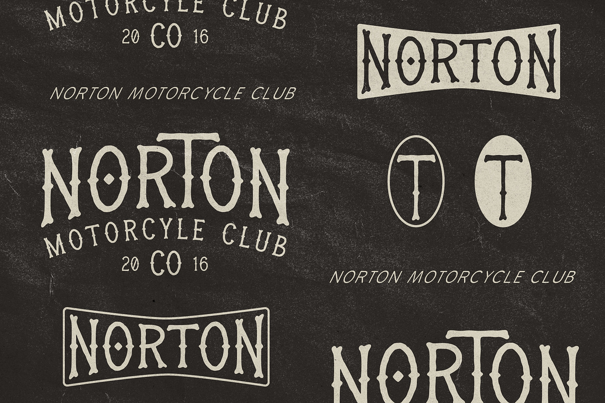 Machinoir - Vintage Display Font, a Sans Serif Font by Invasi Studio (Photo 5 of 10)