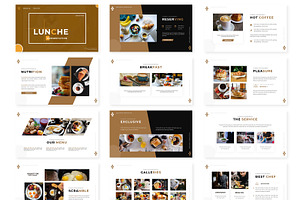 Lunche - Google Slides Template