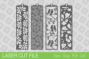 Bookmark Laser Cut SVG, a Templates & Theme by Lerina Art (Thumbnail 2 of 3)