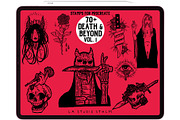 Death & Beyond Vol. 1 - Stamp Set, a Brush Add-On by LA Studio Sthlm (Thumbnail 2 of 6)