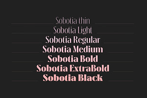 Sobotia - Playful Serif Family