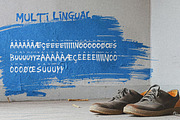 GanxBungkers - Paint Brush Font, a Handwritten Font by Sanskertype Studio (Thumbnail 8 of 8)