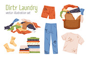 Dirty laundry, clothes set, an Object Illustration by Good Studio (Thumbnail 1 of 3)