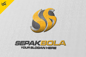 Sepak Bola Logo Template