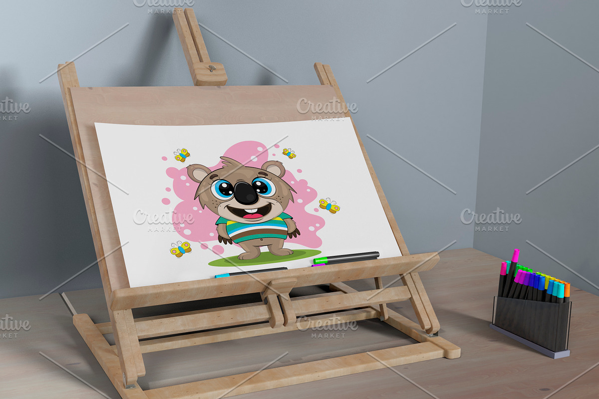 Set of cute cartoon animals, an Animal Illustration by KENO Mascots (Photo 6 of 9)
