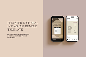 Elevated Editorial: Instagram Bundle