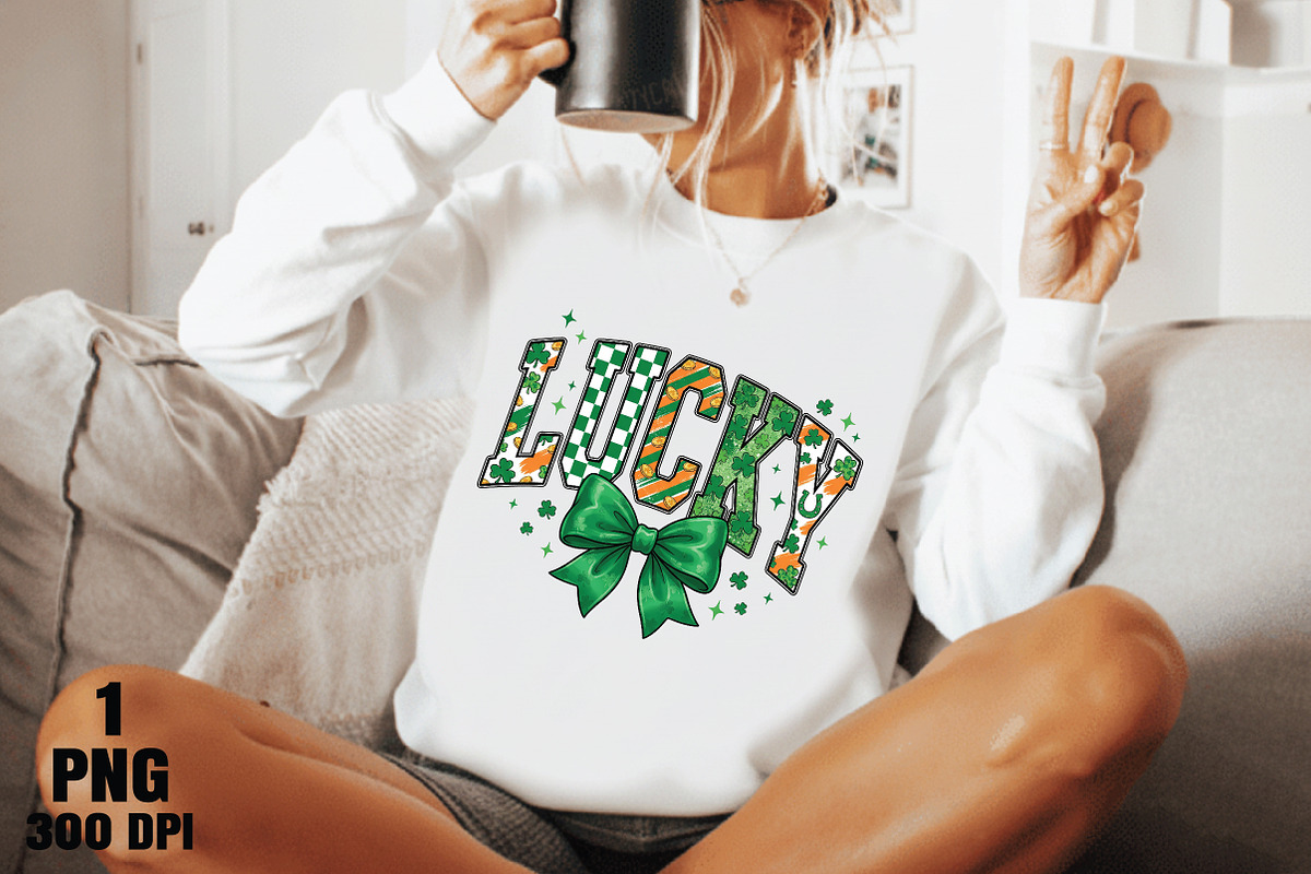 Glitter St Patrick's Day Coquette PN, an Illustration by Daily.Designs (Photo 3 of 5)
