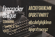 Firecracker - Vintage Typeface, a Font by HipFonts (Thumbnail 4 of 10)
