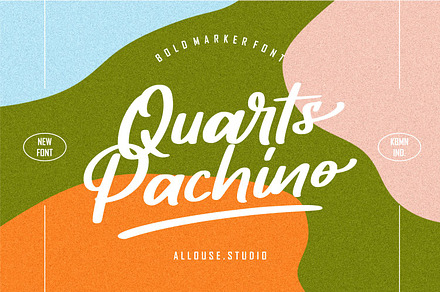 Quarts Pachino Font, a Script Font by Allouse Studio