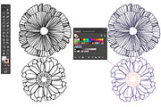 Spring collection - Pattern brushes, a Brush Add-On by MM Studio (Thumbnail 4 of 12)