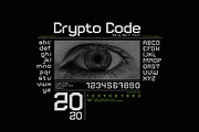 Crypto code - Sans Serif font family, a Sans Serif Font by Artistic & Unique (Thumbnail 6 of 12)