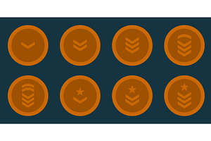 Military Badge Icons