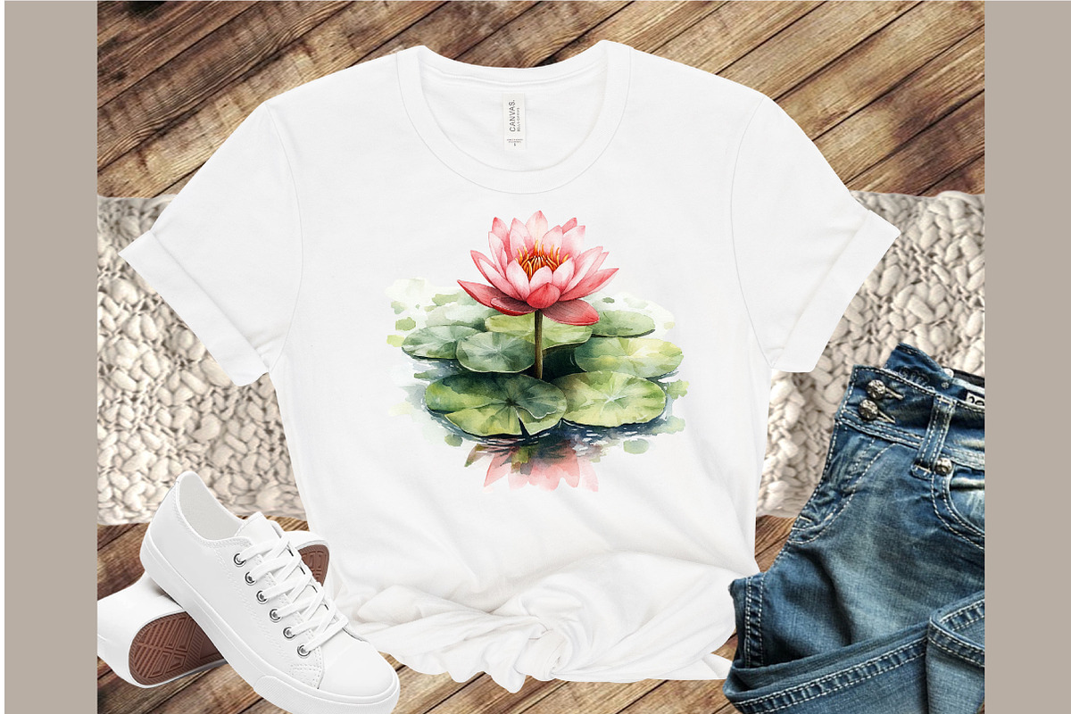 Pink Summer Meadow Clipart, an Illustration by Sublimation Artist (Photo 4 of 6)