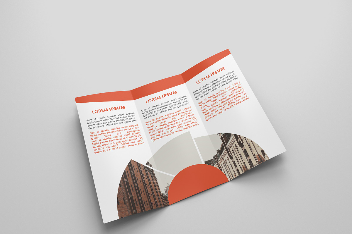 Travel Tri-fold Brochures, a Brochure Template by Creatricks (Photo 2 of 2)