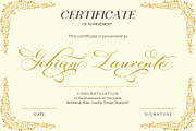 Laurente script, a Script Font by Slex Studio (Thumbnail 9 of 10)