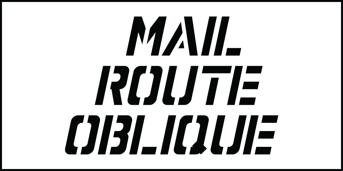 Mail Route JNL, a Sans Serif Font by Jeff Levine Fonts (Photo 4 of 5)