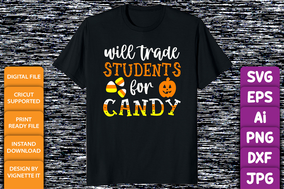 Will trade students for Candy sweet, an Animal Illustration by Vignette.IT (Photo 3 of 3)