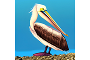 Art template, Coastal, Pelican, a Branding & Logo Template by Boho Pixel Dust (Thumbnail 2 of 10)
