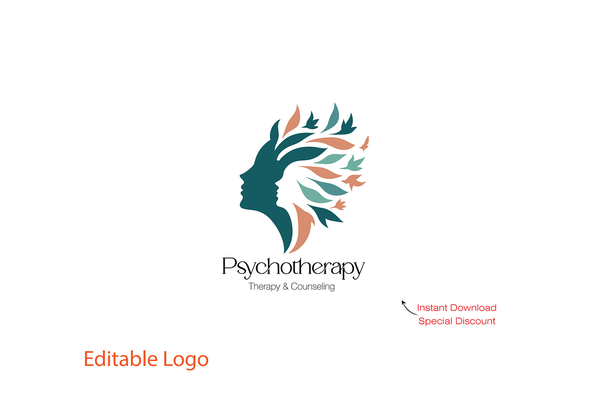 Minimalist Psychology Logo Design