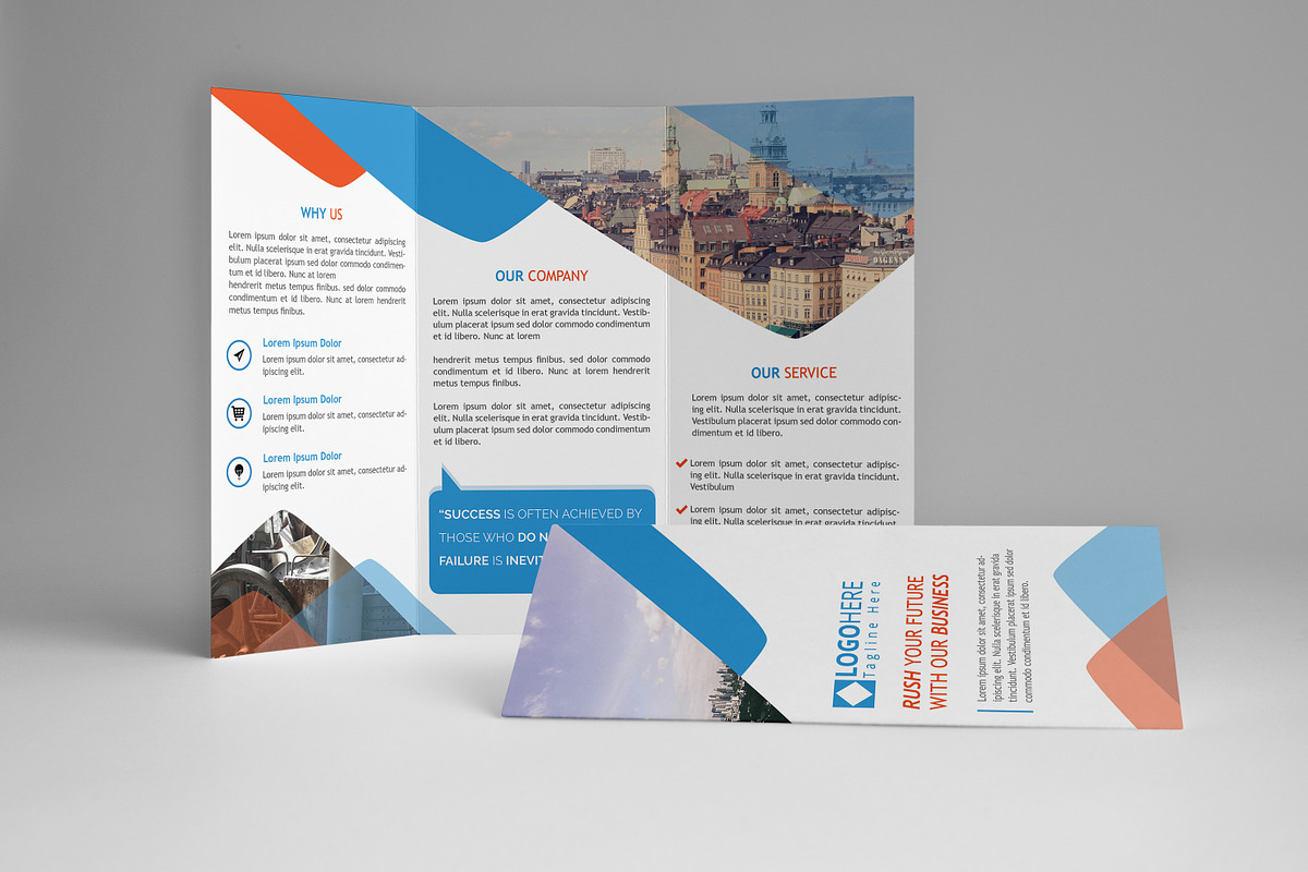Multipurpose Trifold Brochure, a Brochure Template by assaiv (Photo 1 of 6)