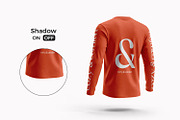 Long Sleeve T-Shirt Mockup, a Hoody Mockup by Ram Studio LLC (Thumbnail 12 of 12)