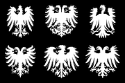 12 Heraldic Eagle Silhouettes, an Object Graphic by Sick Optix (Thumbnail 2 of 4)
