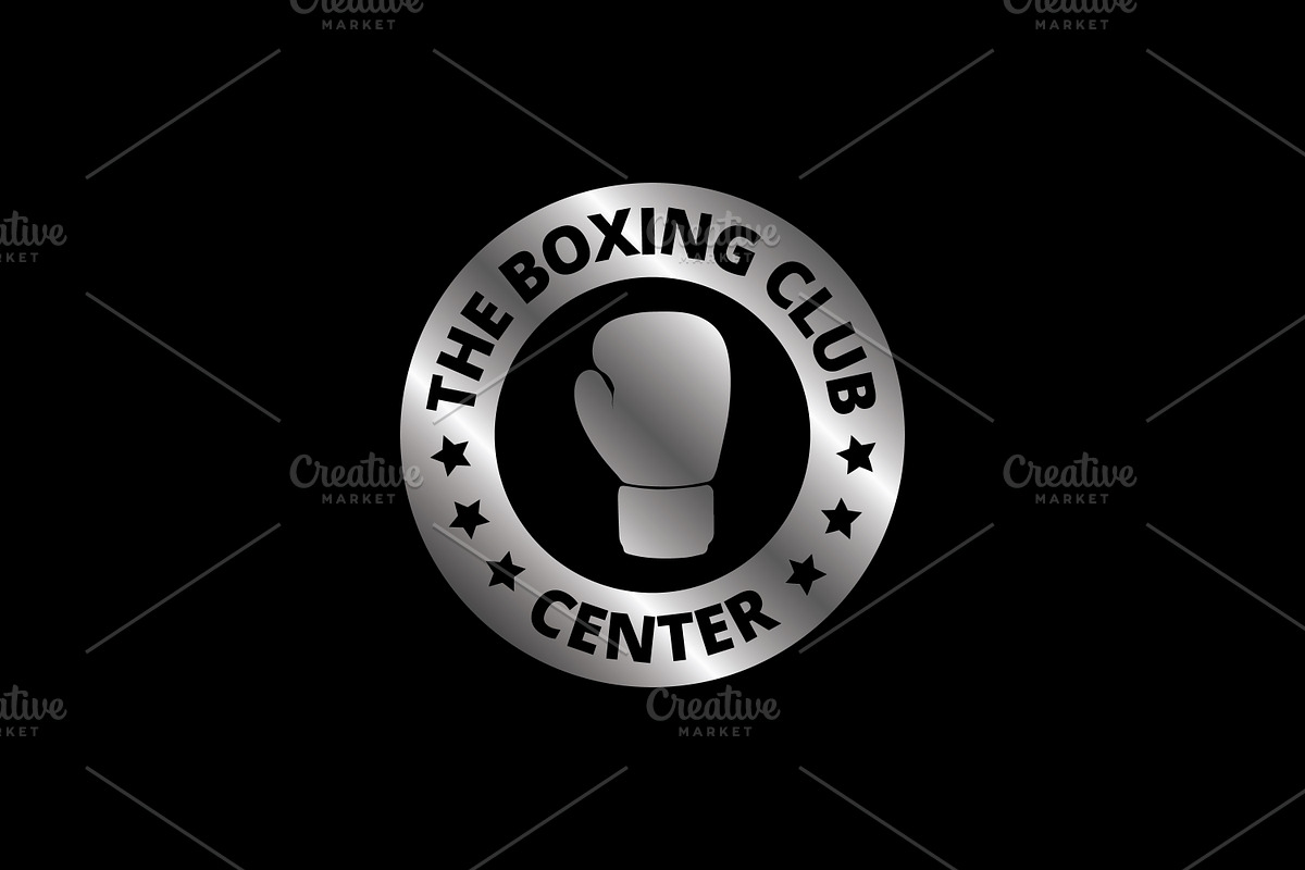 The Boxing Club Center Logo Template, a Branding & Logo Template by Aura Canyon HQ (Photo 7 of 7)
